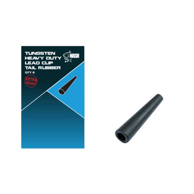 Tungsten Heavy Duty  Lead Clip Tail Rubber