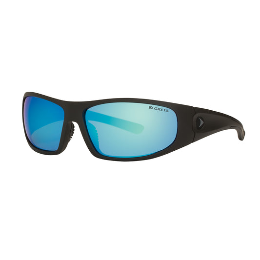 G1 Sunglasses  (Matt Carbon/Blue Mirror)