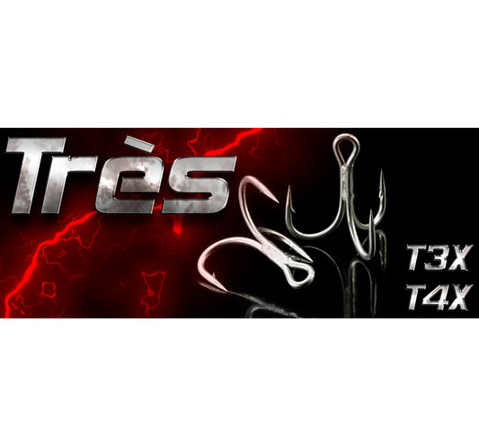 Tres treble hook T4X