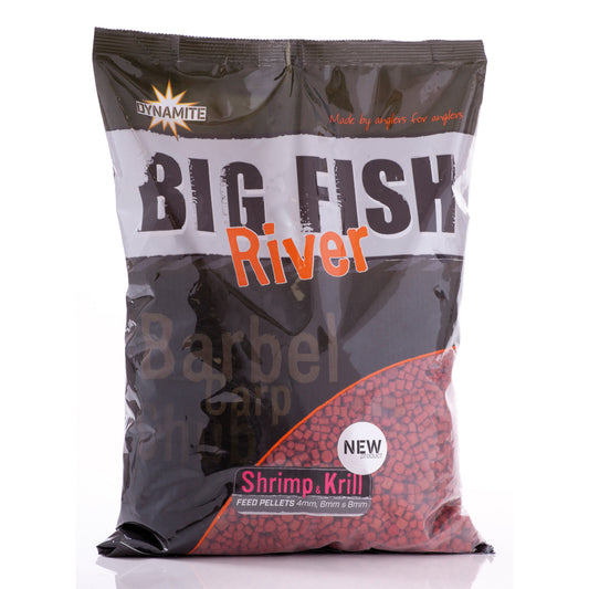 BIG FISH RIVER FEED PELLETS SHRIMP & KRILL 1,8KG