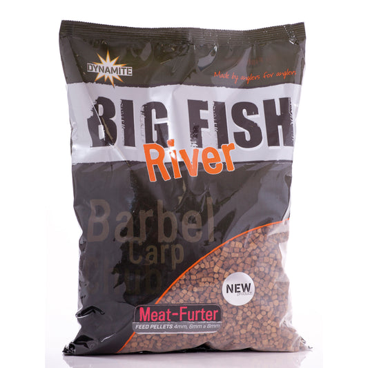 BIG FISH RIVER FEED PELLETS MEAT-FURTER