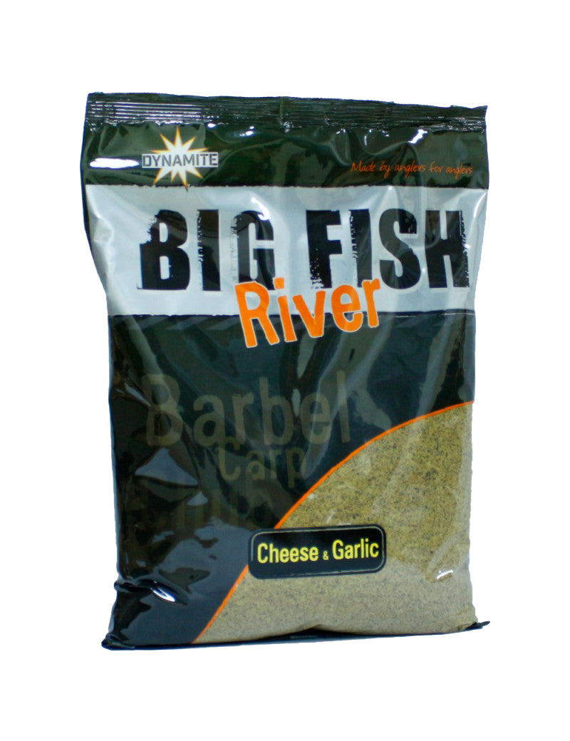 BIG FISH RIVER GROUNDBAIT CHEESE/GARLIC 1,8KG