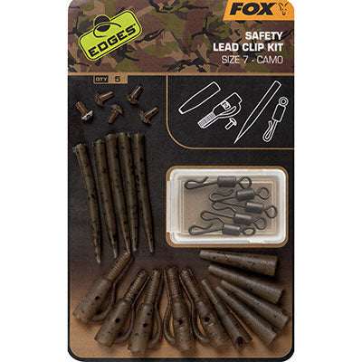 EDGES SAFETY LEAD CLIP KIT CAMO