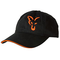 Fox Black / Orange baseball cap