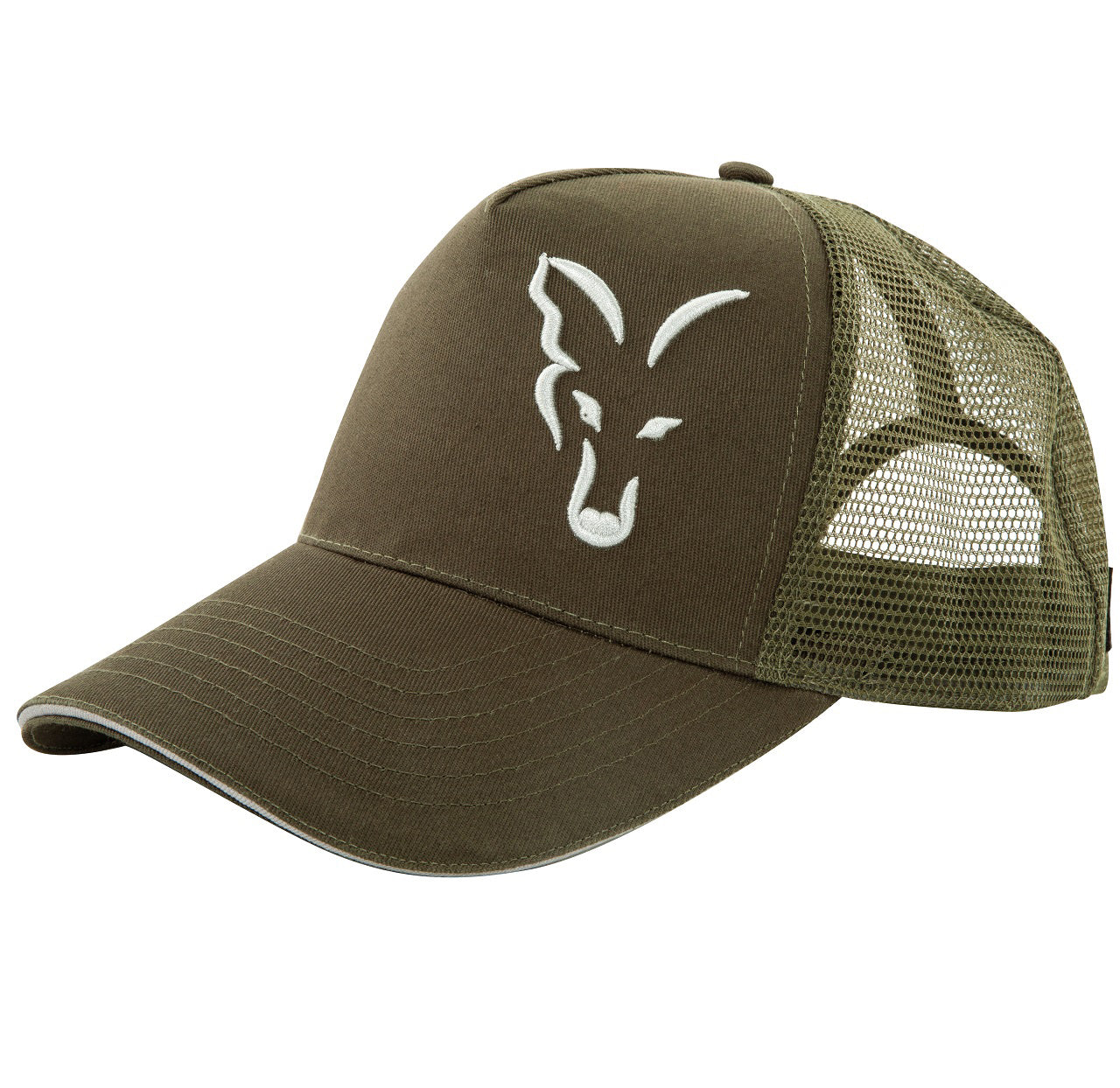 FOX GREEN/SILVER TRUCKER CAP