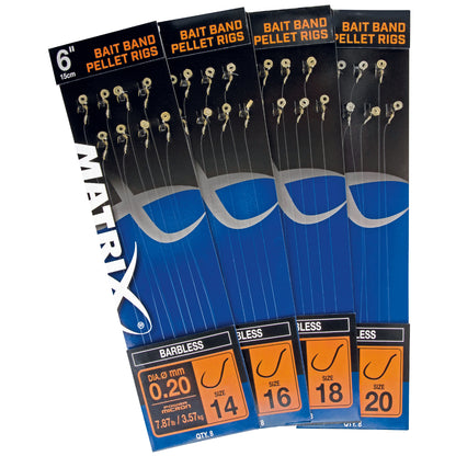 Matrix 6" Carp rigger method rigs