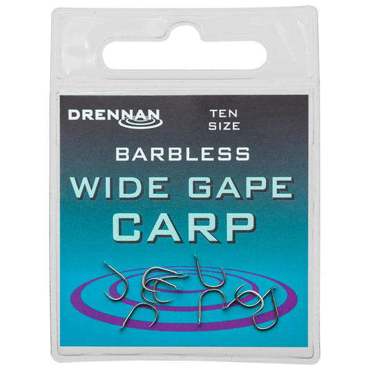 Barbless Wide Gape Carp