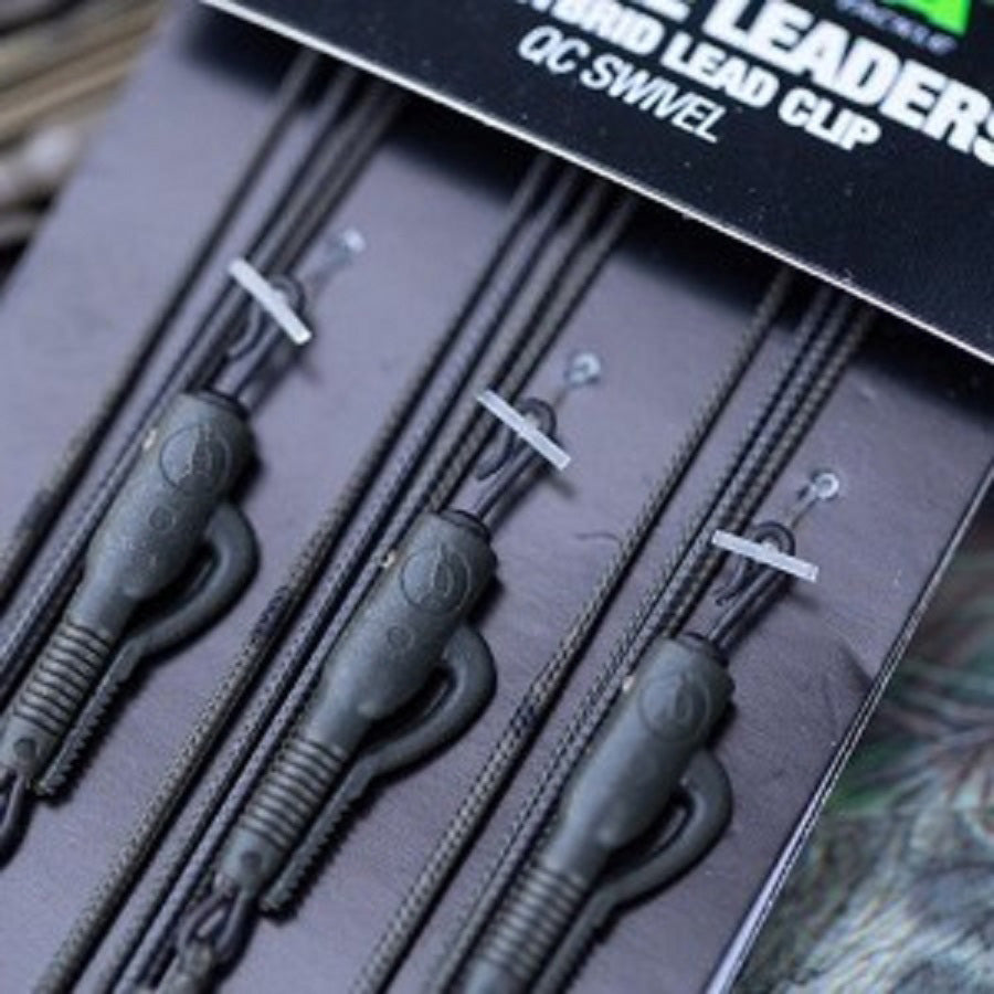 LEADCORE LEADERS - HYBRID LEAD CLIP QC SWIVEL