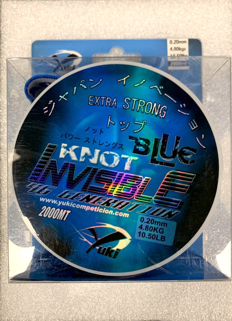 NYLON INVISIBLE KNOT BLUE 2000MT