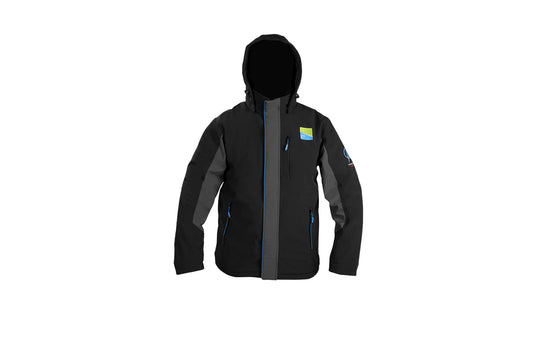 PRESTON SOFT SHELL HOODED FLEECE JACKET