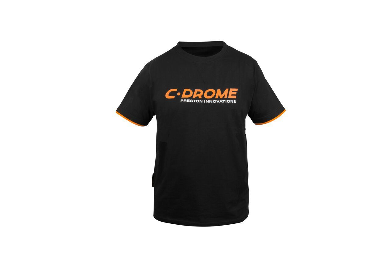 C-DROME BLACK TEE-SHIRT