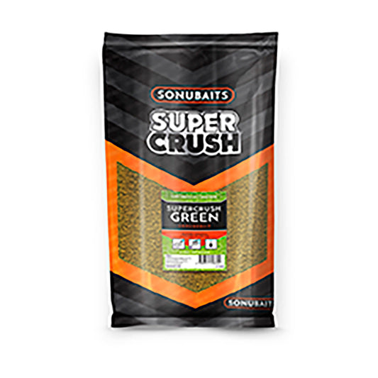 SONU SUPERCRUSH GREEN GROUNDBAIT (2KG)