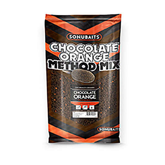 SONU CHOCOLATE ORANGE METHOD MIX GROUND BAIT(2KG)