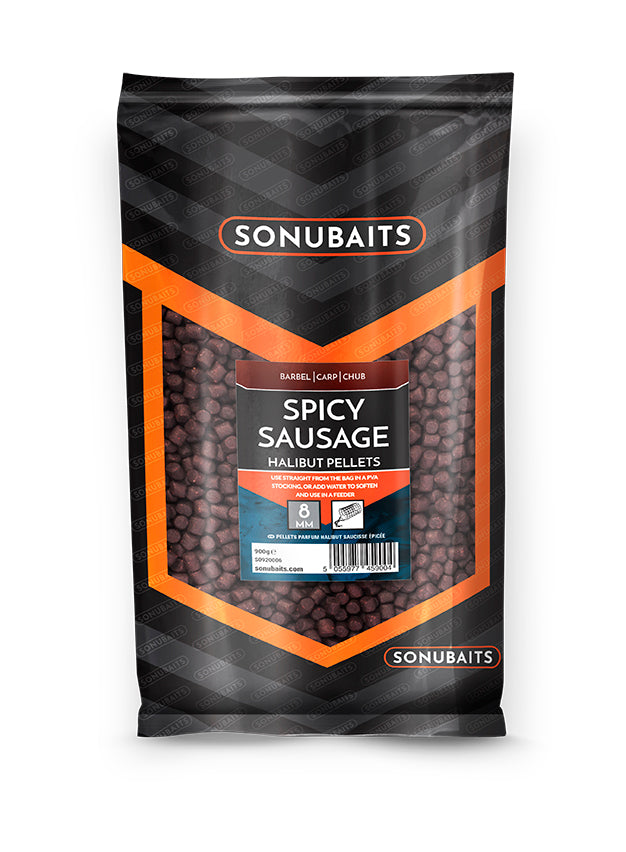 SONU SPICY SAUSAGE HALIBUT PELLETS